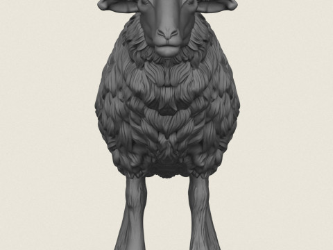 Sheep 3D Print Model