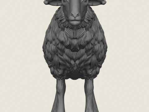 Sheep 3D Print Model