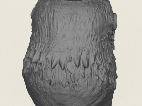 Wazon z twarzą goryla Model do druku 3D