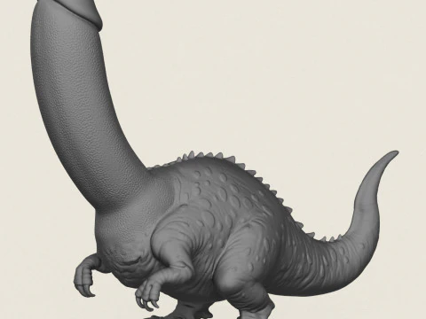 Penis Monster Character 3D Print Model