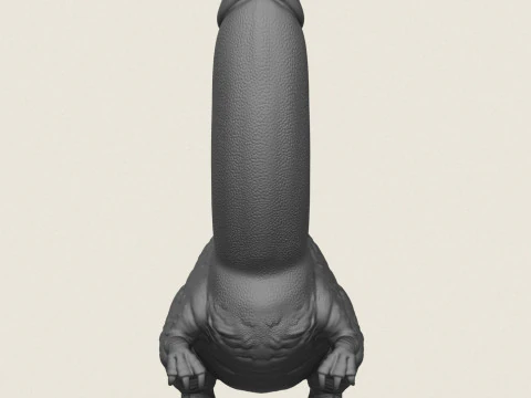 Penis Monster Character 3D Print Model