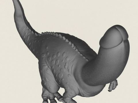 Penis Monster Character 3D Print Model