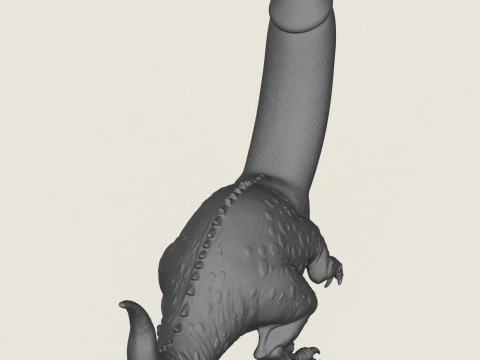 Penis Monster Character 3D Print Model