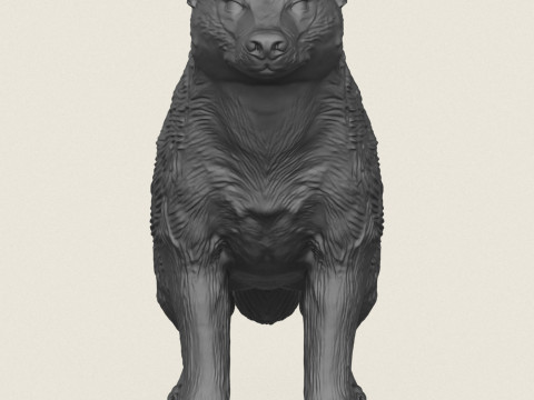 Wild dasdier 3D printmodel