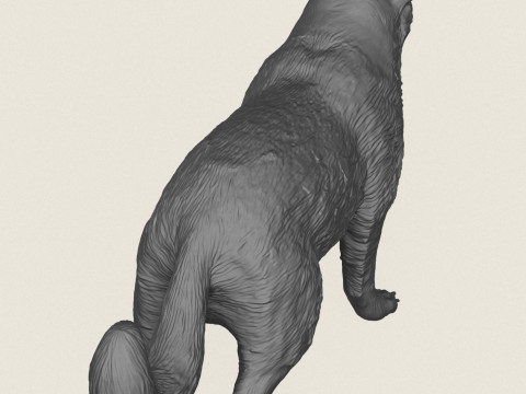 Wild dasdier 3D printmodel