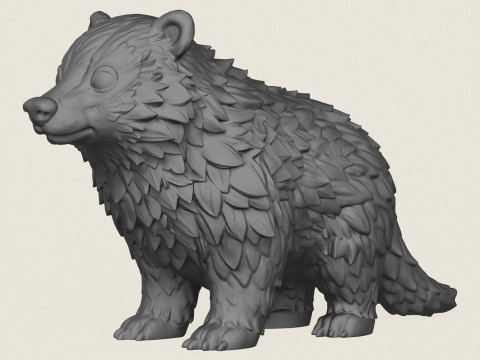 Tej&oacute;n Dibujos animados Animales Modelo de impresión 3D