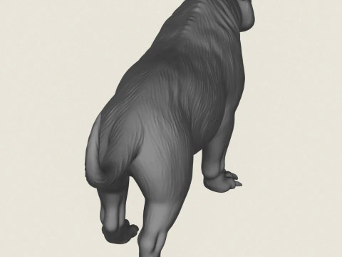 Wild Jurassic Dog 3D Print Model