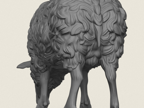 Comer ovelhas Modelo de Impressão 3D