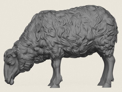 Comer ovelhas Modelo de Impressão 3D