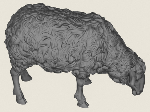 Comer ovelhas Modelo de Impressão 3D