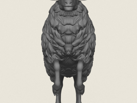 Salto delle pecore Modello di stampa 3D