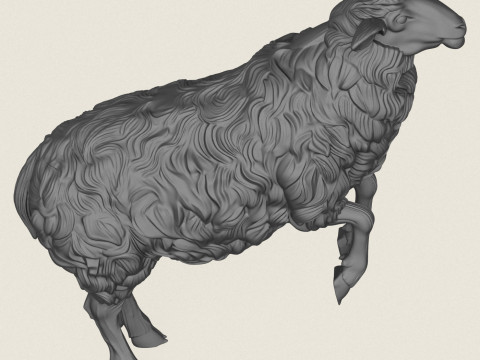 Salto delle pecore Modello di stampa 3D