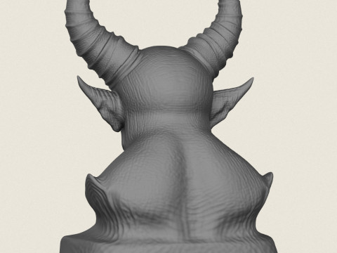 Monster-D&auml;monenb&uuml;ste 3D Druckmodell