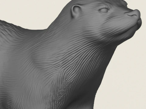 Otter Print Ready 3D Print Model