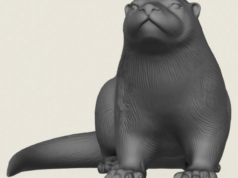 Otter Print Ready 3D Print Model