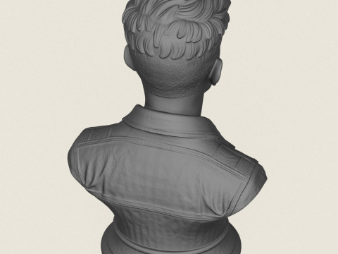 Gen&ccedil; &Ccedil;ocuk Heykeli 3D Baskı Modeli