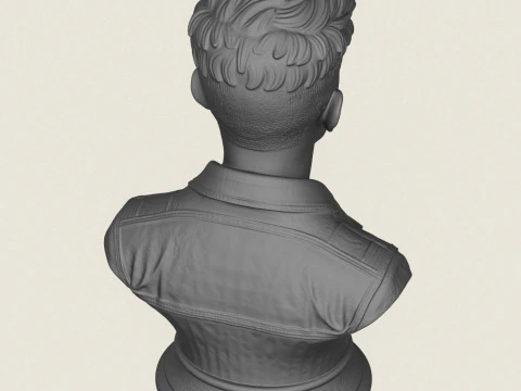 Statua del giovane ragazzo Modello di stampa 3D