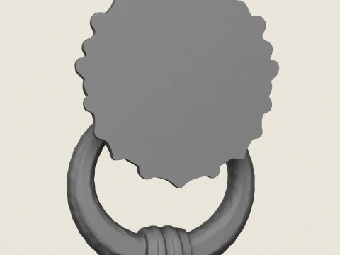 Lion Head Decorative Art 3D Print Model