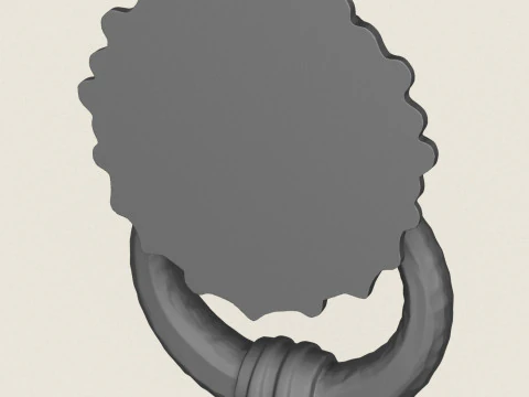Lion Head Decorative Art 3D Print Model