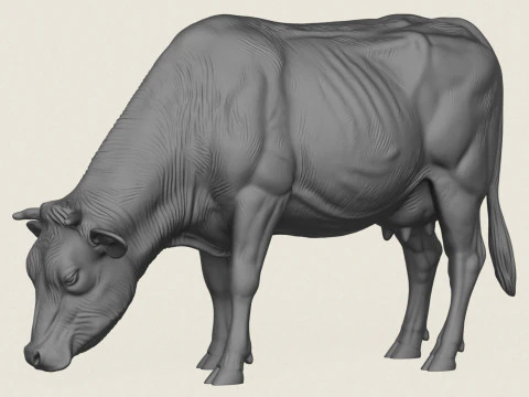 Kuhfressen 3D Druckmodell