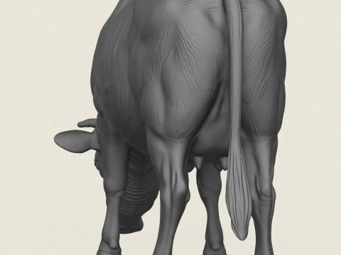 İnek Yeme 3D Baskı Modeli