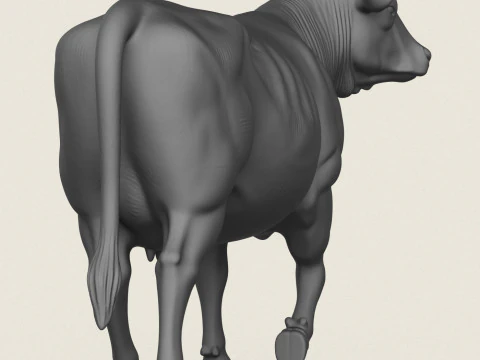 Корова ходьба 3D Принт Модель