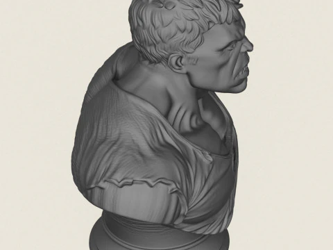 Incredible Hulk Bust 3D Print Model