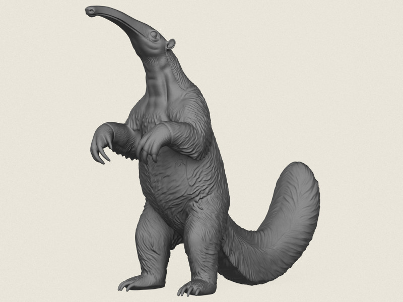 Мурахоїд 3D Принт Модель .c4d .max .obj .3ds .fbx .stl .blend 