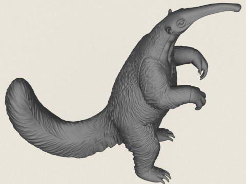 Мурахоїд 3D Принт Модель