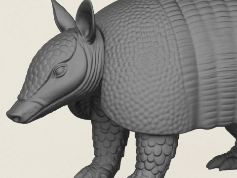 G&uuml;rteltier 3D Druckmodell