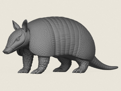 G&uuml;rteltier 3D Druckmodell