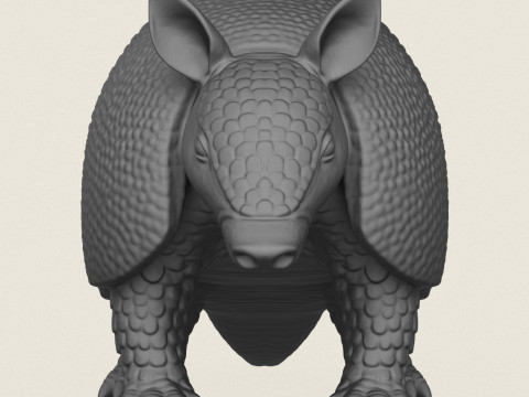 G&uuml;rteltier 3D Druckmodell