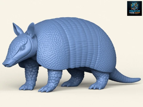 Armadillo 3D Print Model