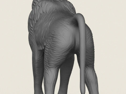 Baviaan Aap 3D printmodel