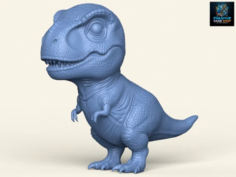 Dinosauro tirannosauro Rex Modello di stampa 3D