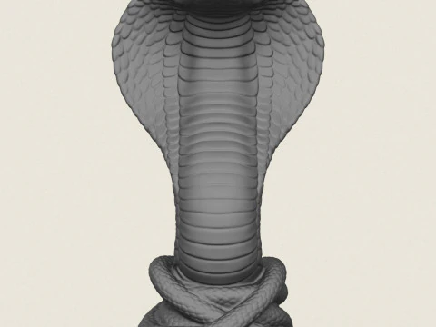 Pomnik węża kobry Model do druku 3D
