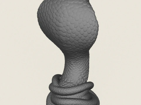 Pomnik węża kobry Model do druku 3D