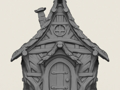 Oude Hut 3D printmodel