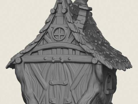 Oude Hut 3D printmodel