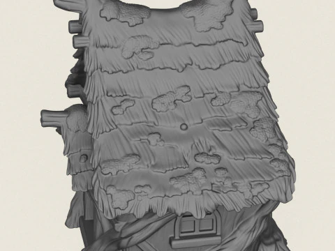 Oude Hut 3D printmodel