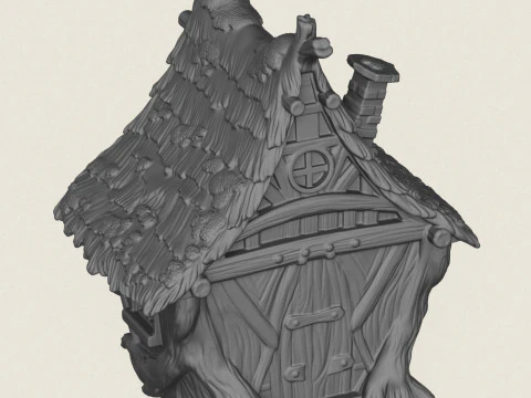 Oude Hut 3D printmodel