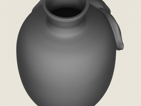 Traditional Elephant Head Jug 3D Print Model