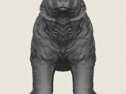 Eisb&auml;r 3D Druckmodell