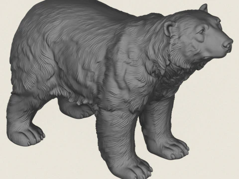 Eisb&auml;r 3D Druckmodell