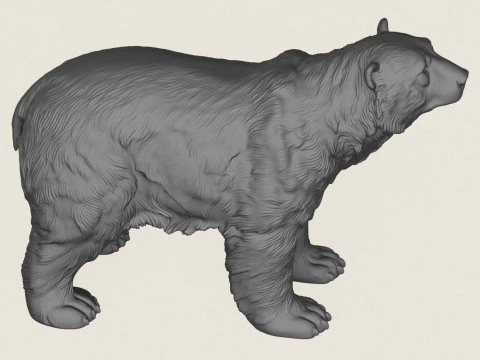 Eisb&auml;r 3D Druckmodell