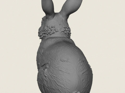 Kelinci Model Cetak 3D