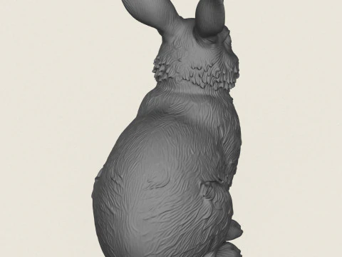 Kelinci Model Cetak 3D