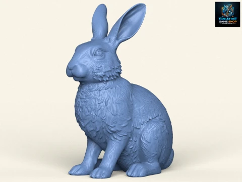 Coelho Modelo de Impressão 3D