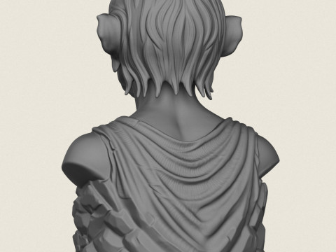 Popiersie Golluma Model do druku 3D