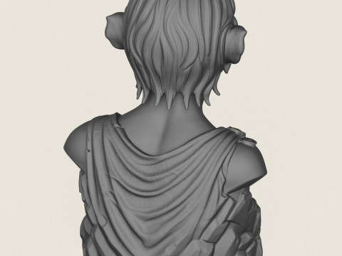 Popiersie Golluma Model do druku 3D